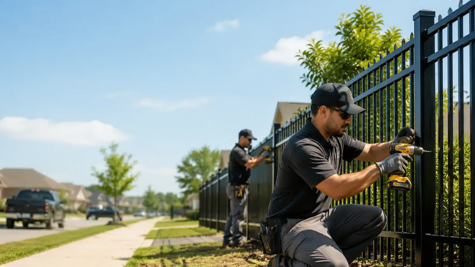 Metal Fence Installation in Lancaster, KS